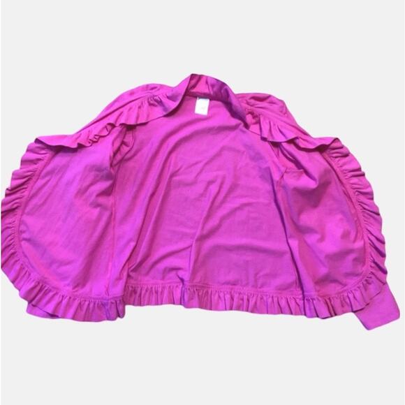 City Threads Pink Ruffle Sweater - Picture 4 of 5